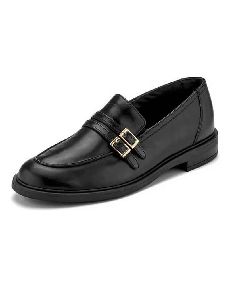 paul green Slipper  schwarz Schwarz