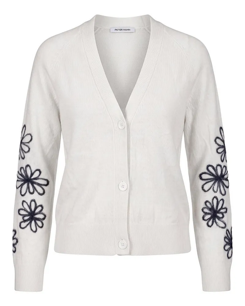 Peter Hahn Strickjacke  beige Beige