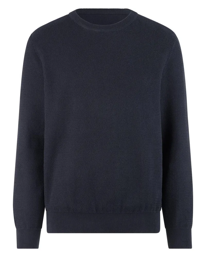 Louis Sayn Rundhals-Pullover  blau Blau
