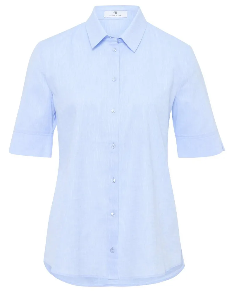 Peter Hahn Bluse 1/2-Arm  blau Blau
