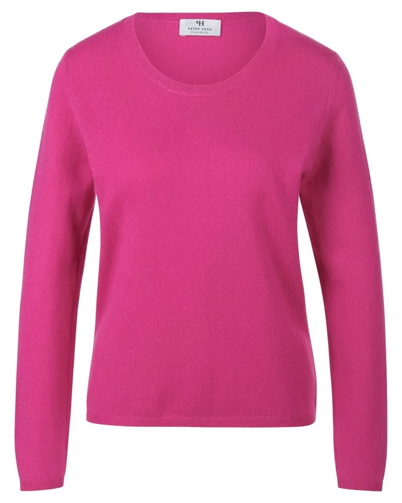 Peter Hahn Rundhals-Pullover aus 100% Premium-Kaschmir  Cashmere pink Pink