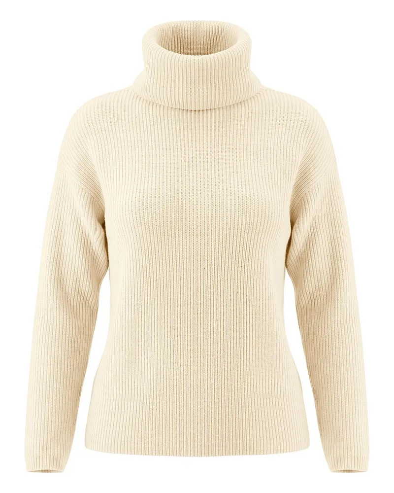 Peter Hahn Rollkragen-Pullover  weiss Weiss