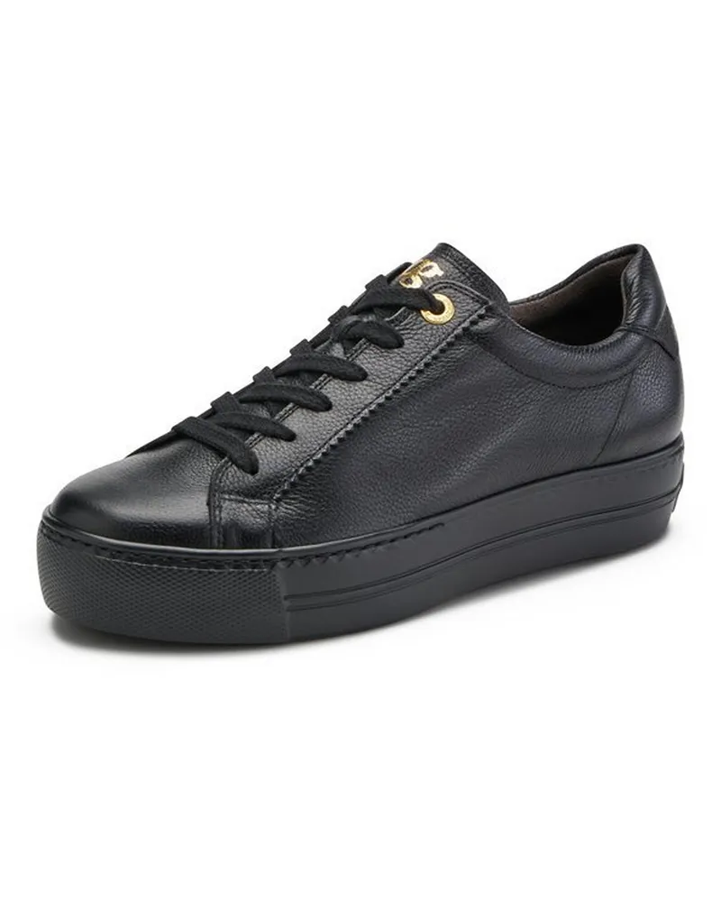 paul green Plateau-Sneaker  schwarz Schwarz