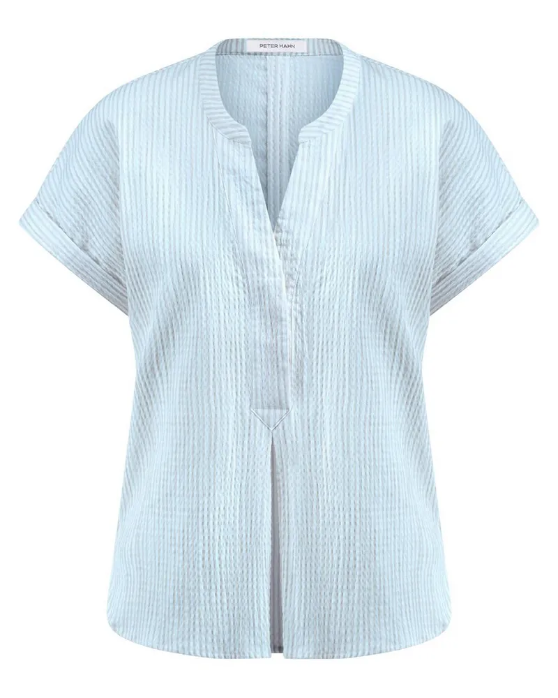 Peter Hahn Bluse  blau Blau
