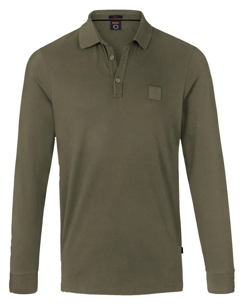 HUGO BOSS Polo-Shirt  grün Grün