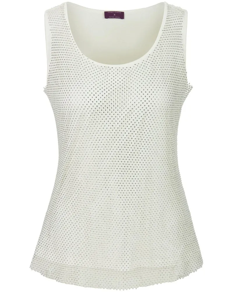 Talbot Runhof Jersey-Top  weiss Weiss