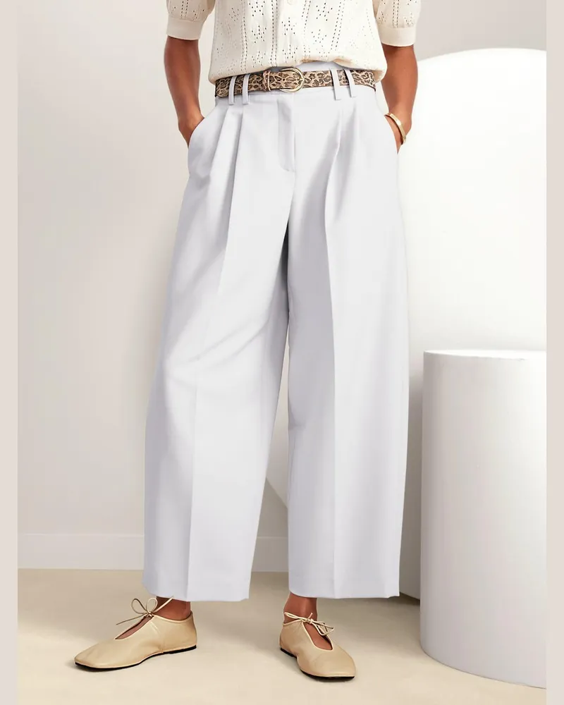 RAFFAELLO ROSSI  Modern Fit-Hose Modell Mayla  weiss Weiss