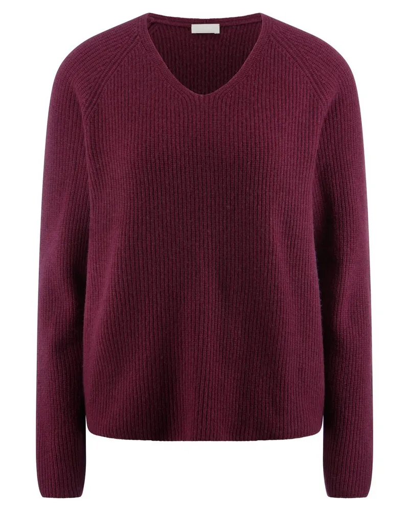 Include V-Pullover  lila Lila