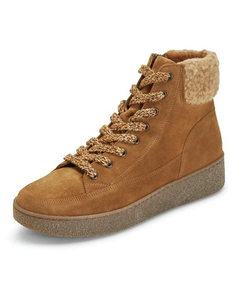 Gabor Schnür-Stiefelette  Comfort braun Braun