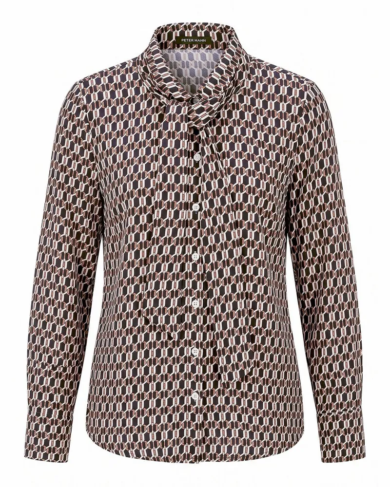 Peter Hahn Bluse  blau Blau