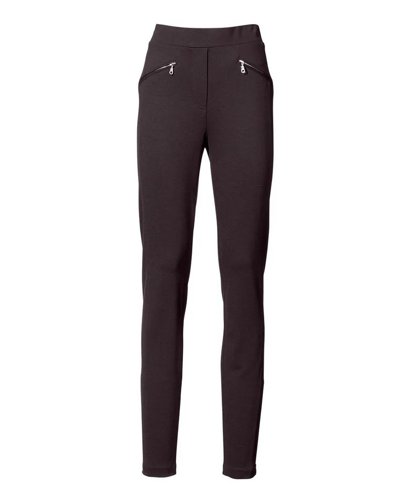 Peter Hahn Knöchellange Jersey-Schlupfhose Passform Sylvia  braun Braun