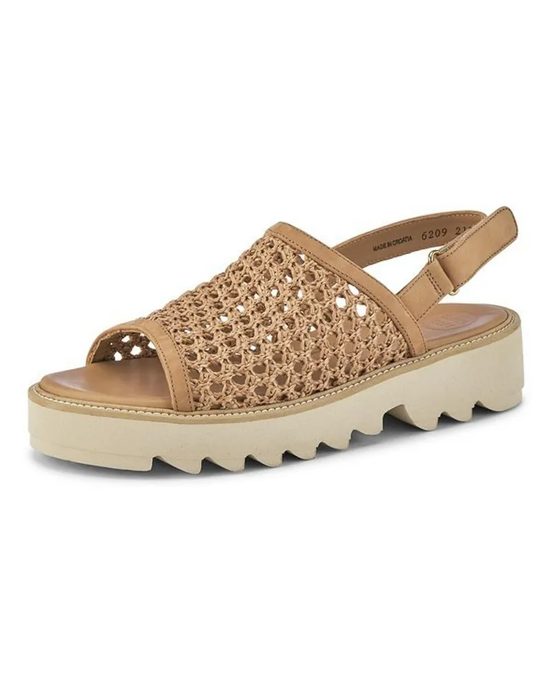 paul green Plateau-Sandale  braun Braun