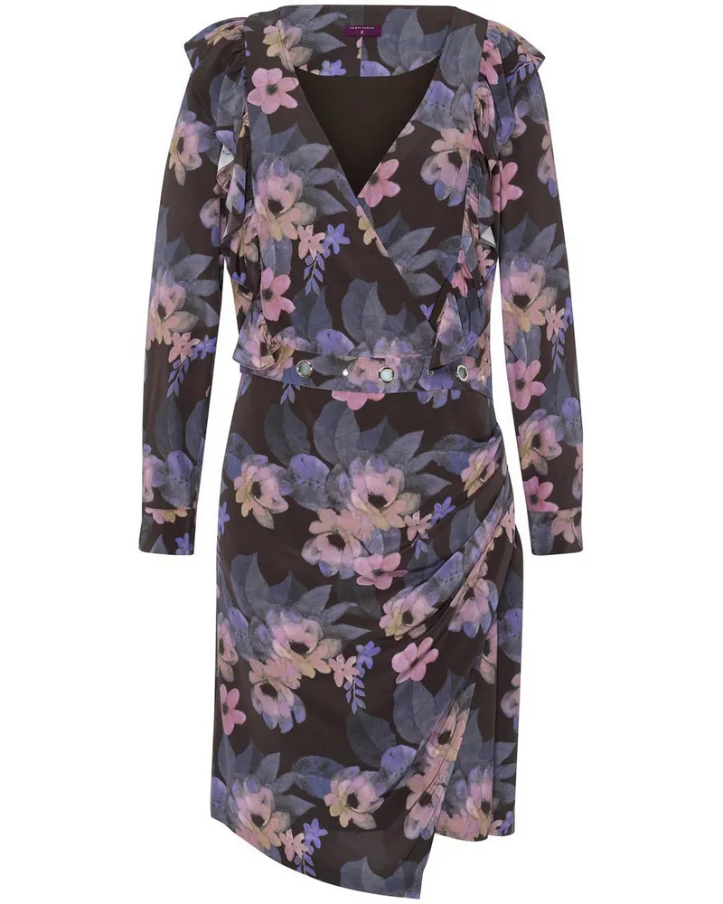 Talbot Runhof Kleid  lila Lila