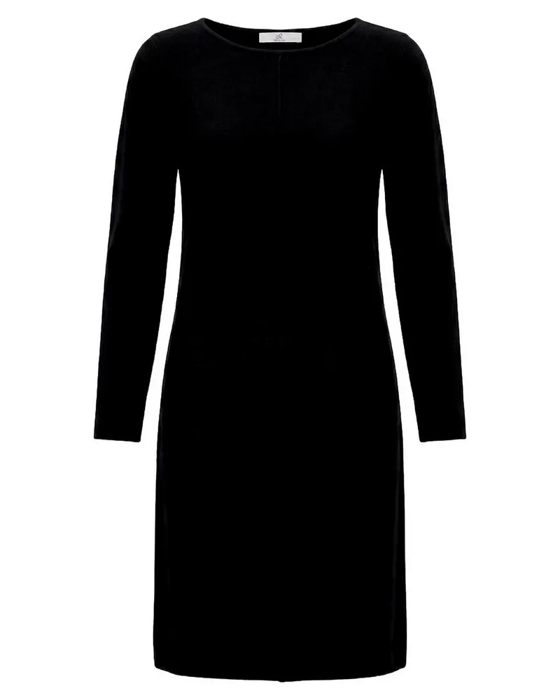 Emilia Lay Strickkleid  schwarz Schwarz