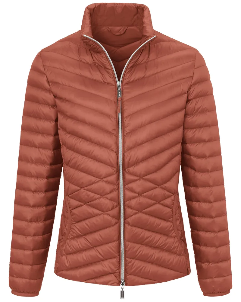 Peter Hahn Daunen-Steppjacke Stehkragen  orange Orange