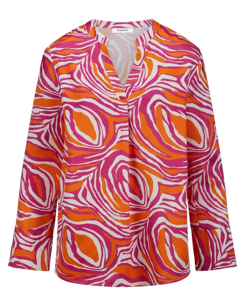 Peter Hahn Long-Bluse 3/4-Arm  mehrfarbig Mehrfarbig