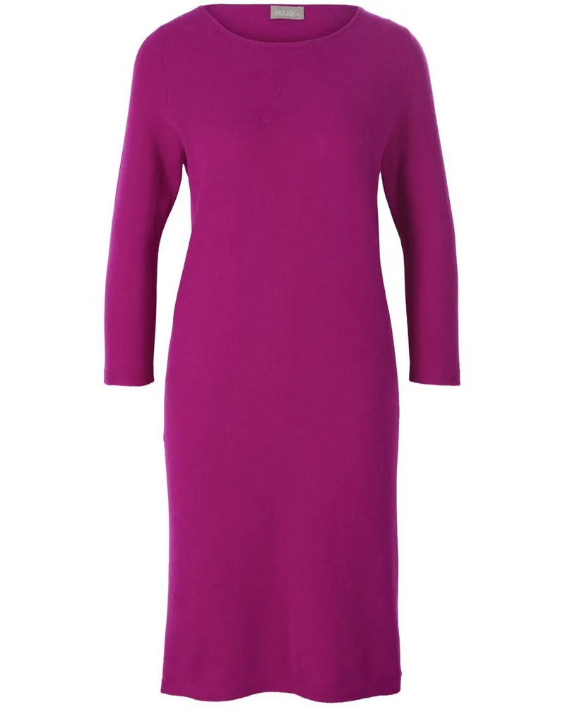 Include Strickkleid Schurwolle und Kaschmir  pink Pink