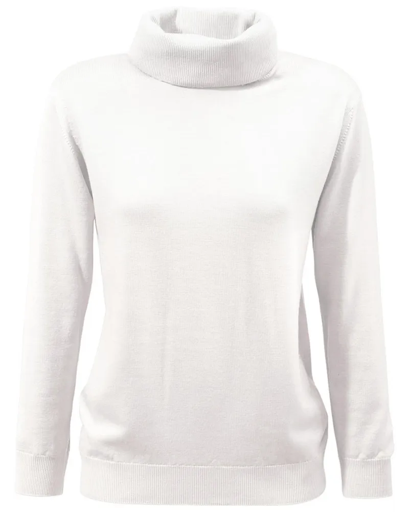 Peter Hahn Pullover aus 100%Schurwolle Pure Tasmanian Wool  weiss Weiss