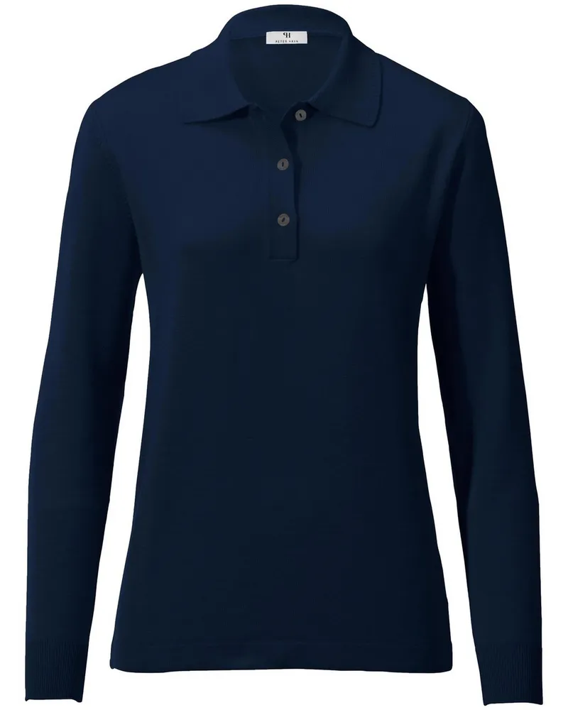 Peter Hahn Pullover aus 100%Schurwolle Pure Tasmanian Wool  blau Blau