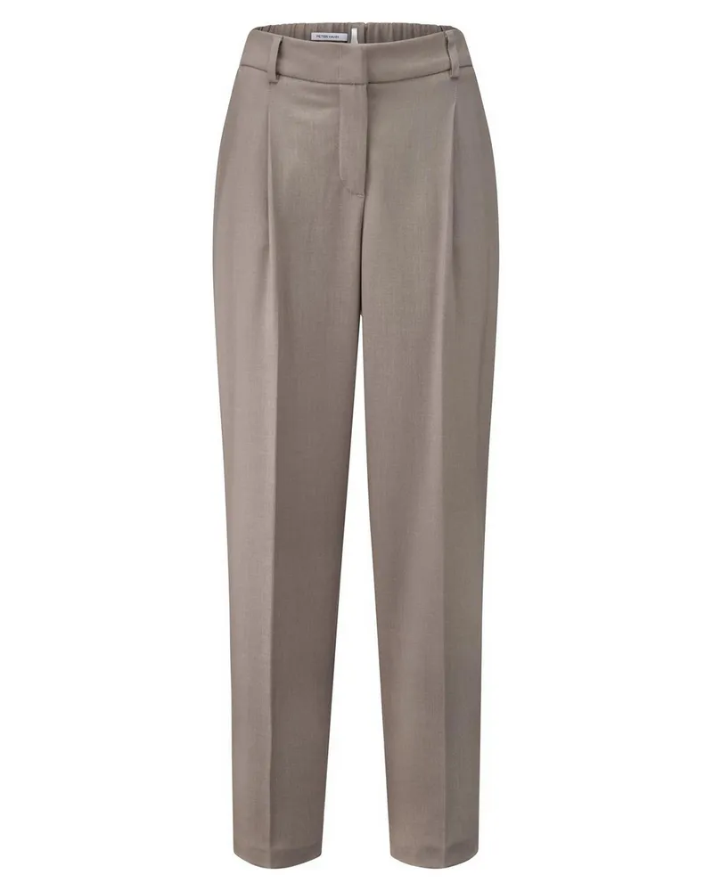 Peter Hahn Knöchellange Modern Fit-Hose  beige Beige