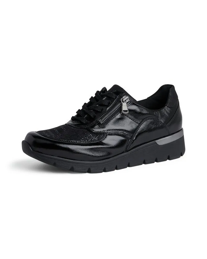 Waldläufer Sneaker Ramona Soft  Orthotritt schwarz Schwarz