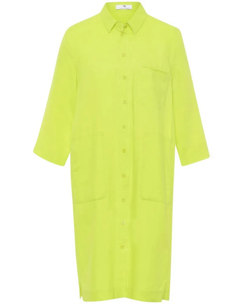 Peter Hahn Kleid 3/4-Arm  grün Grün