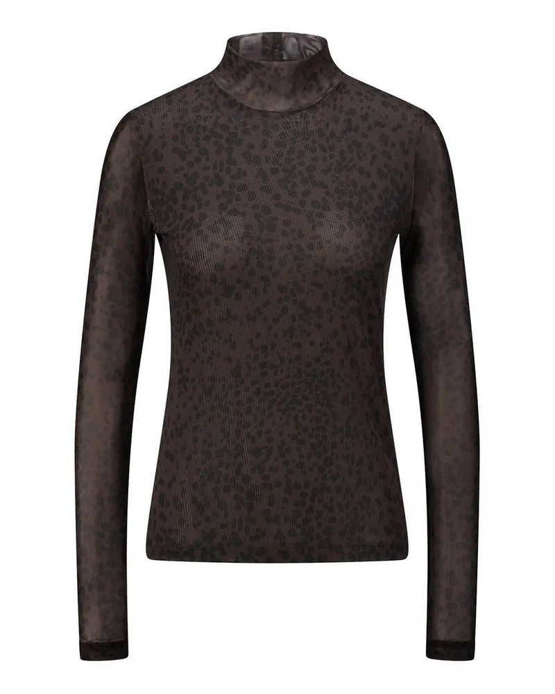 Riani Mesh-Shirt  braun Braun