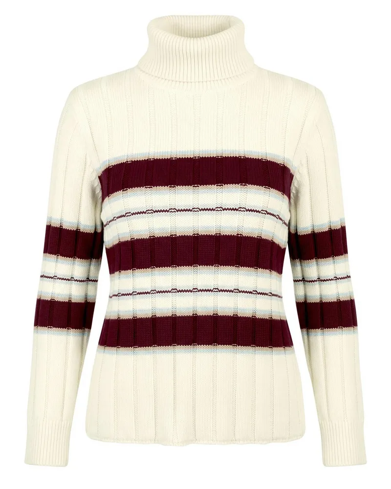 Peter Hahn Rollkragen-Pullover  weiss Weiss