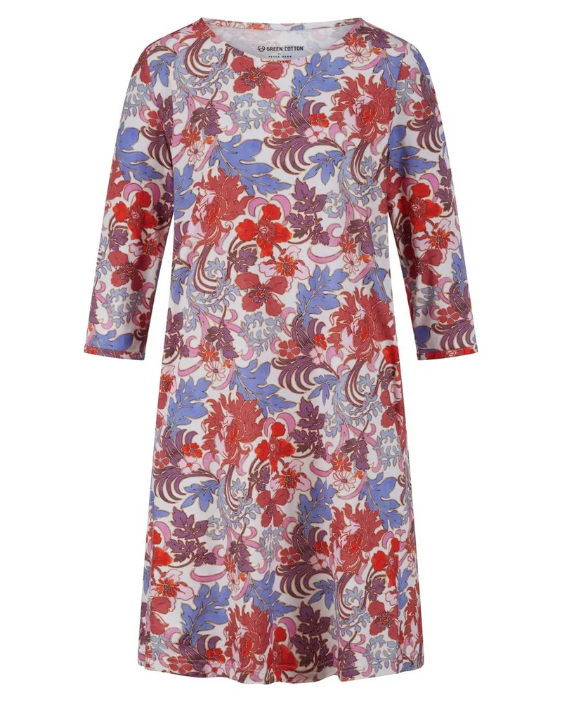 Green Cotton Kleid Emma  orange Orange