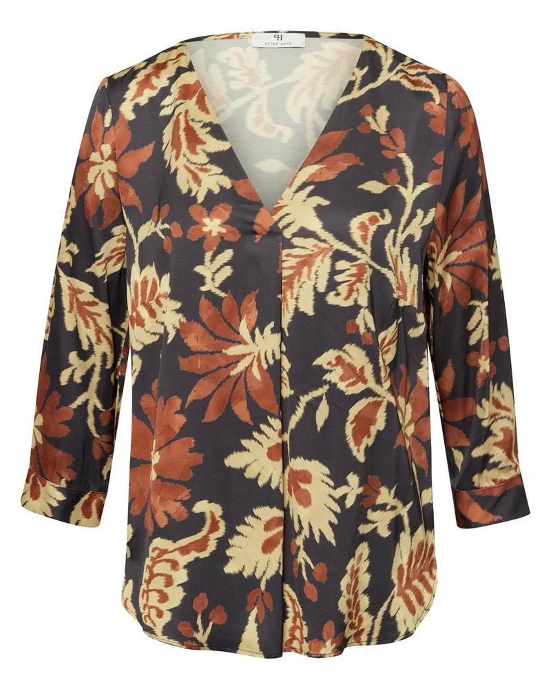 Peter Hahn Bluse 3/4-Arm  blau Blau