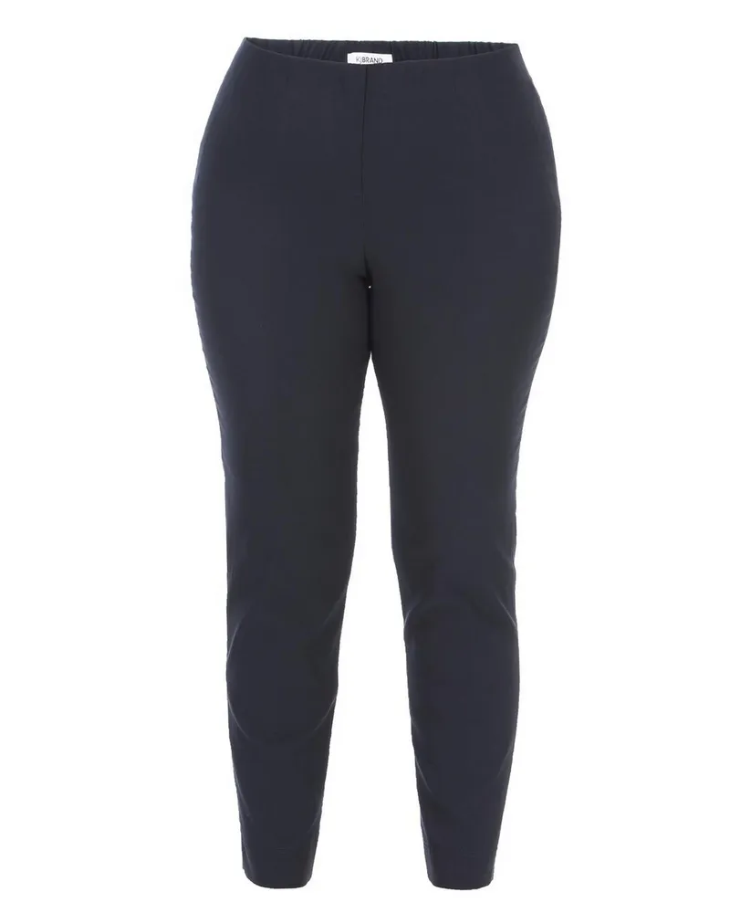 KjBrand Knöchellange Slim Fit-Hose  blau Blau