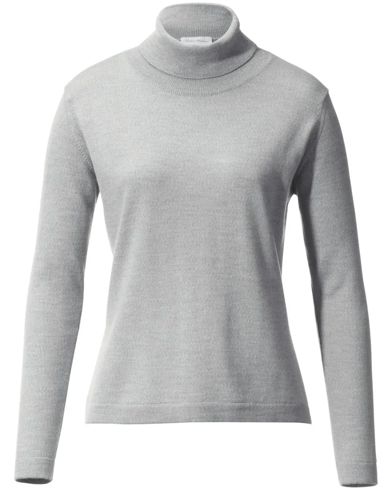 Peter Hahn Pullover aus 100%Schurwolle Pure Tasmanian Wool  grau Grau