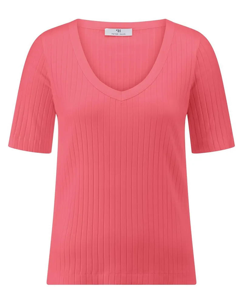 Peter Hahn V-Shirt  rot Rot