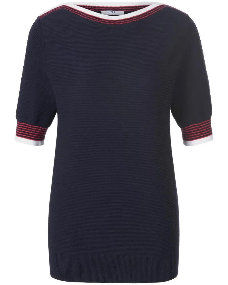 Peter Hahn Pullover aus 100% SUPIMA®-Baumwolle  blau Blau