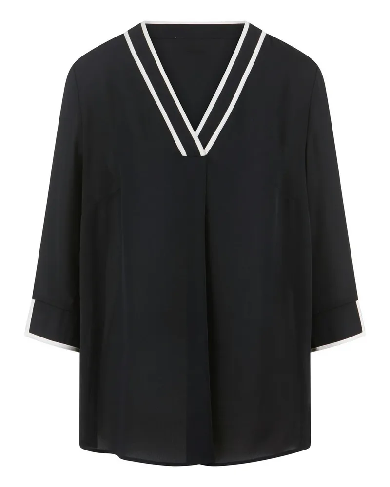 Emilia Lay Bluse  schwarz Schwarz