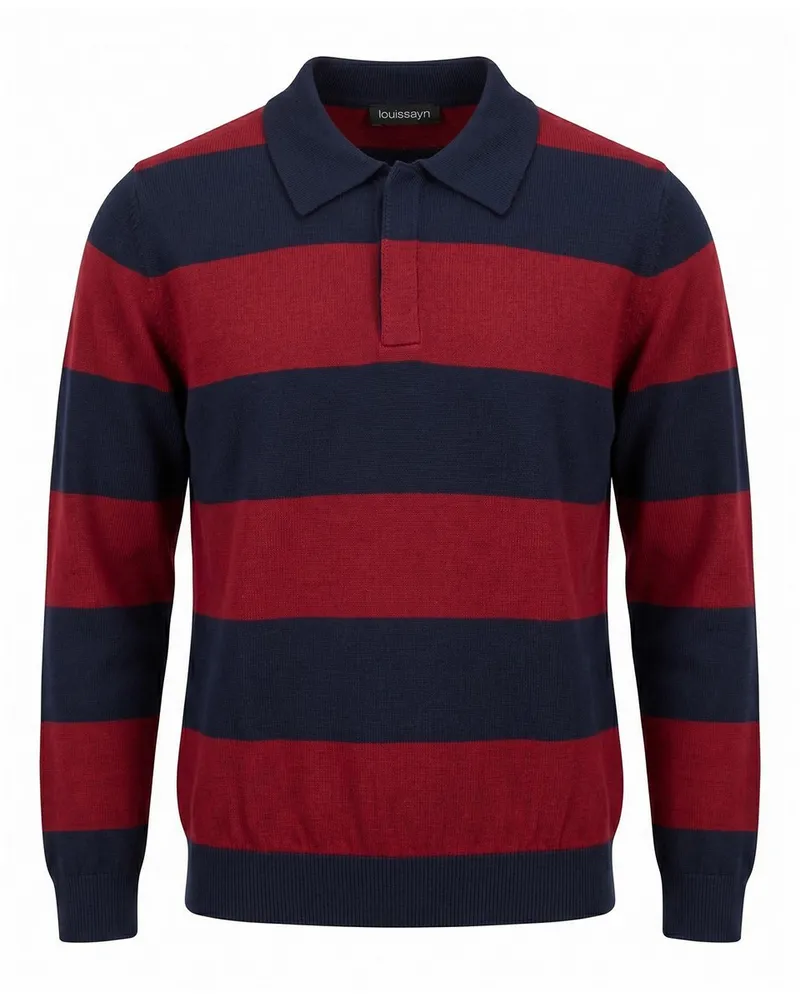 Louis Sayn Polo-Pullover  rot Rot