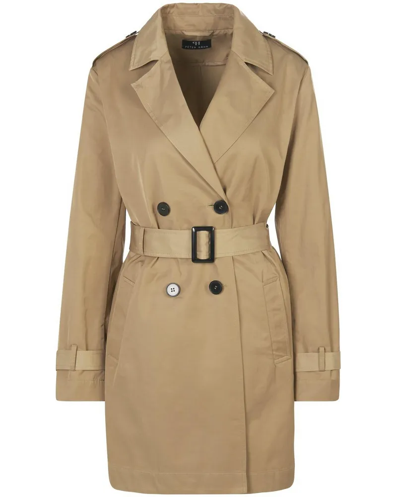 Peter Hahn Kurzmantel  beige Beige