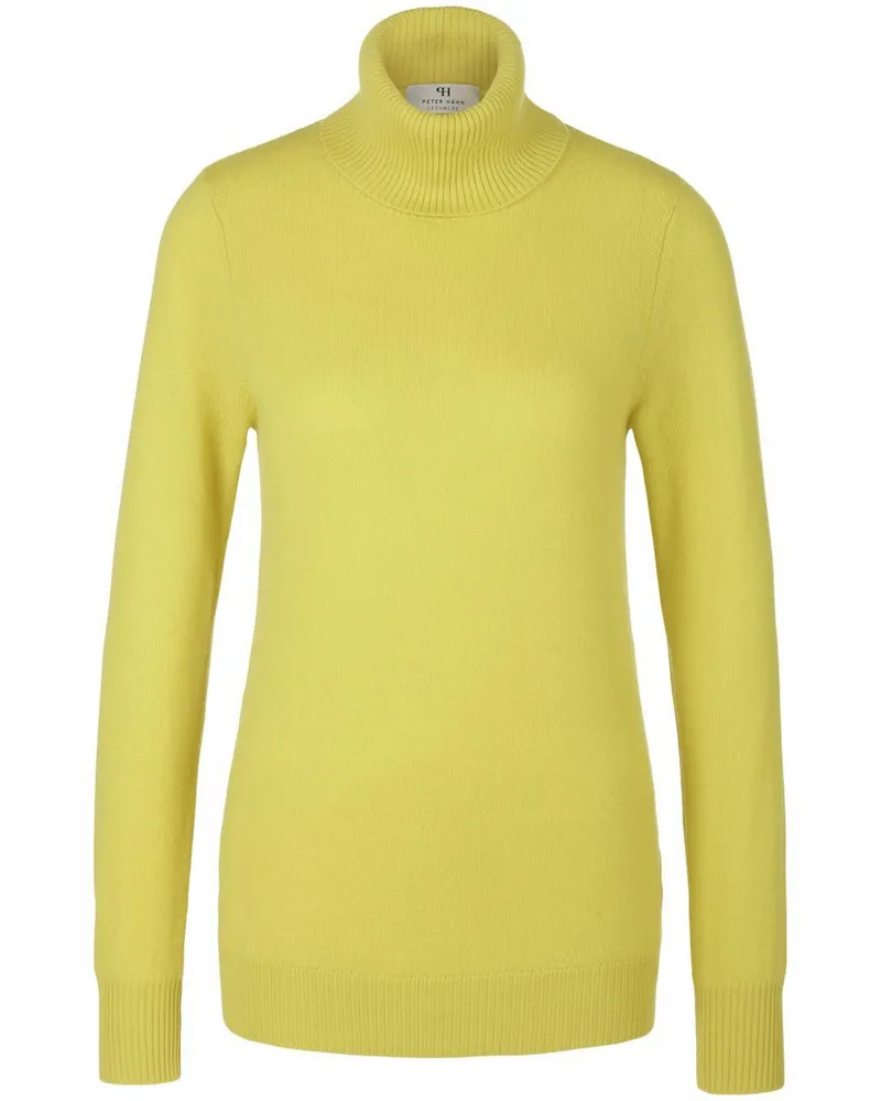 Peter Hahn Rollkragen-Pullover aus 100% Premium-Kaschmir  Cashmere grün Grün