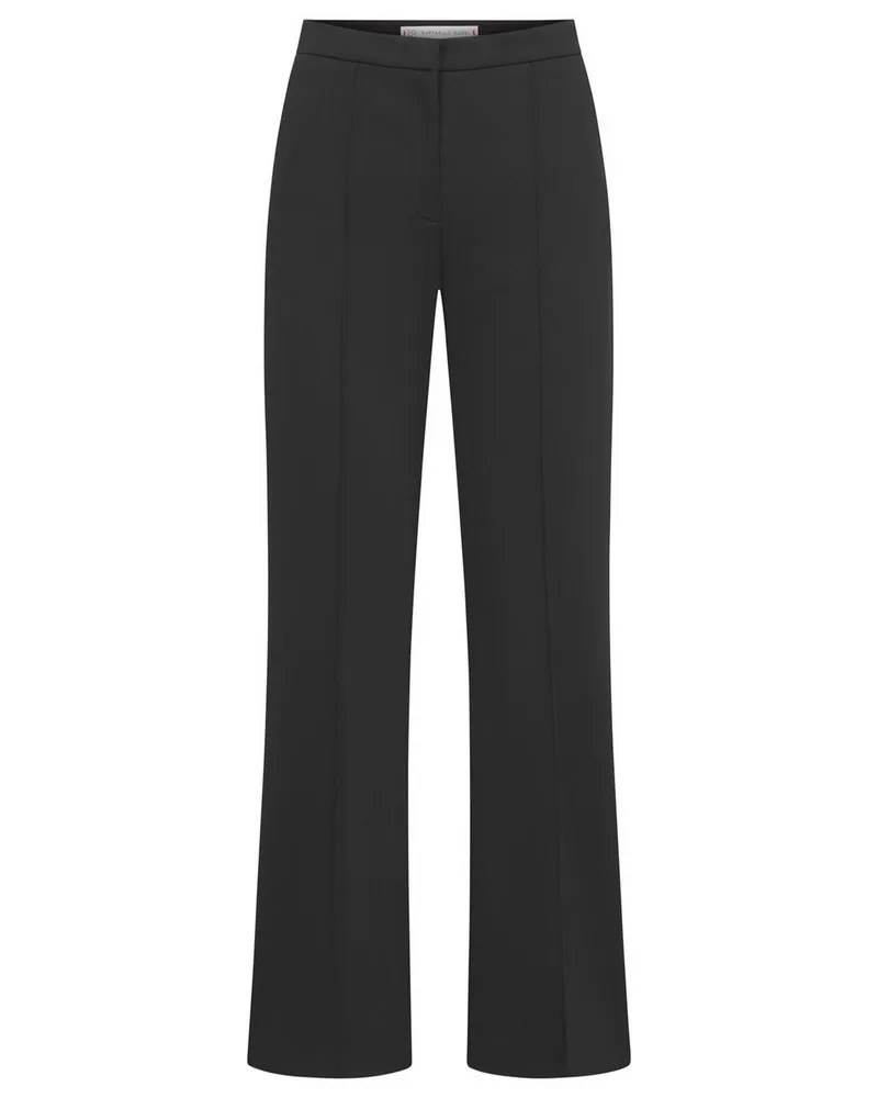 RAFFAELLO ROSSI  Straight Fit-Hose Modell Dora Flared  schwarz Schwarz