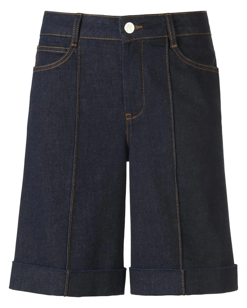 Marcel Ostertag Modern Fit-Jeansbermudas  denim Denim