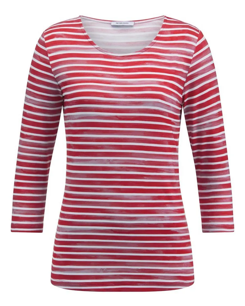 Peter Hahn Rundhals-Shirt  weiss Weiss