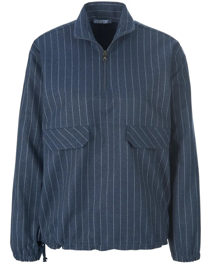 DAY.LIKE Bluse  blau Blau