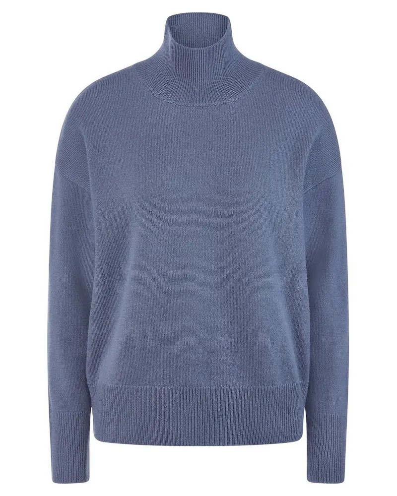 Include Pullover Stehkragen  blau Blau