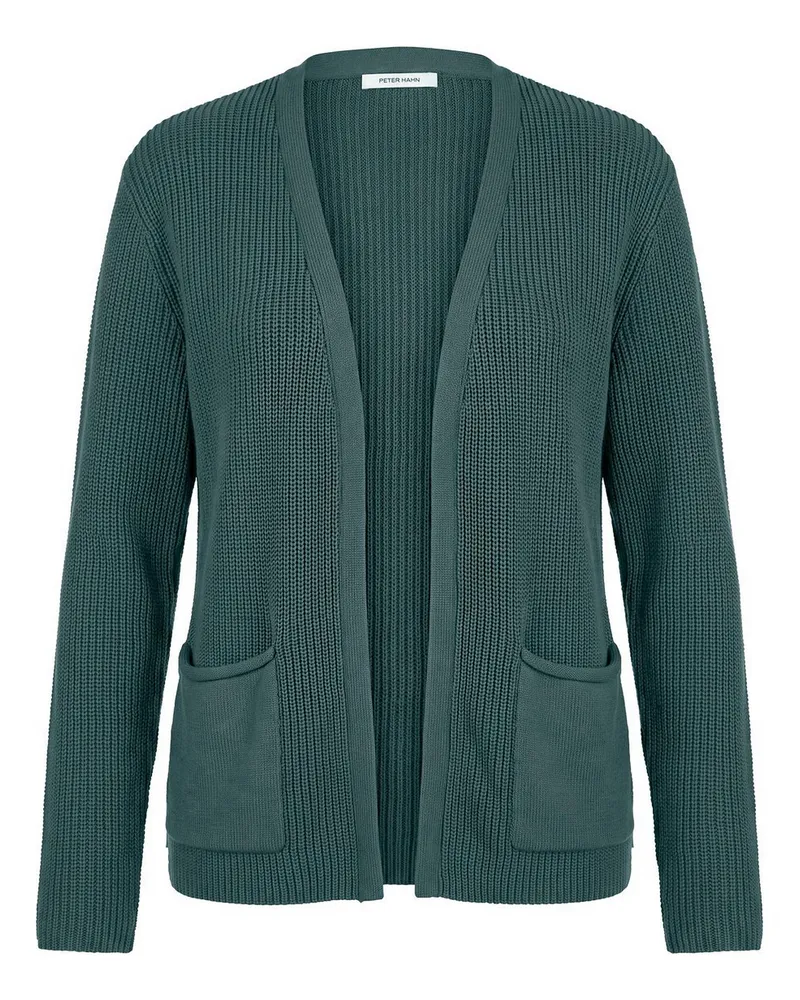 Peter Hahn Strickjacke  grün Grün