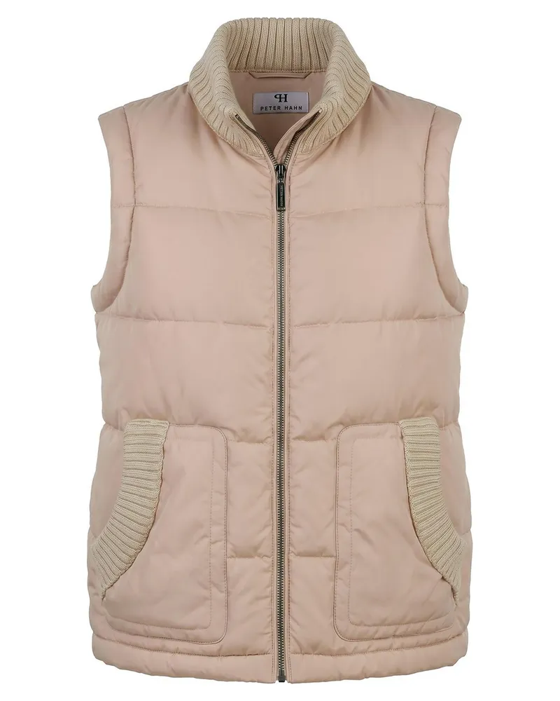 Peter Hahn Steppweste  beige Beige