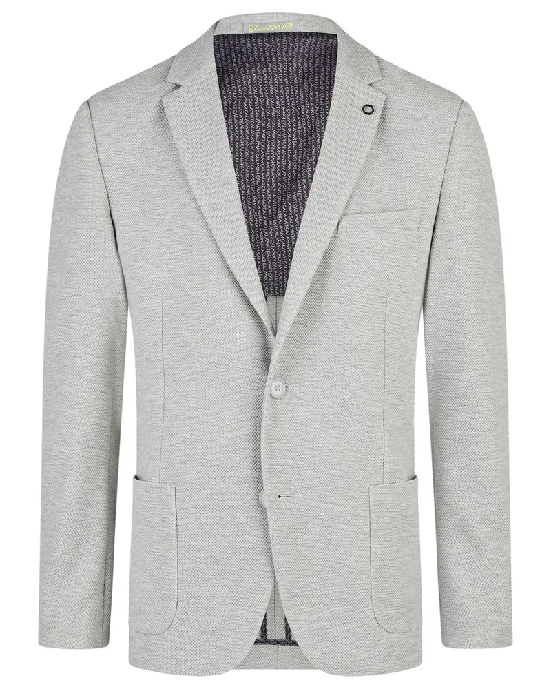 CALAMAR Jersey-Sakko  grau Grau