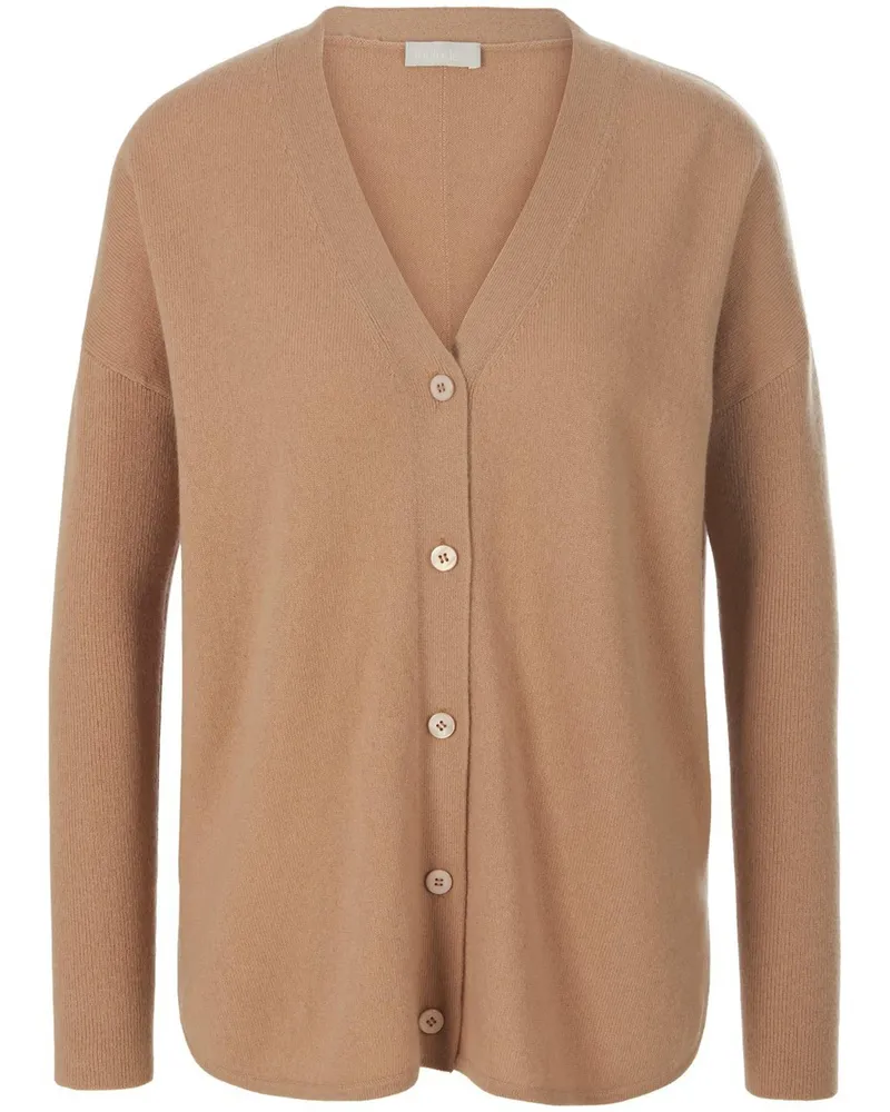 Include Strickjacke aus Schurwolle und Kaschmir  braun Braun