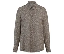 Long-Bluse  mehrfarbig