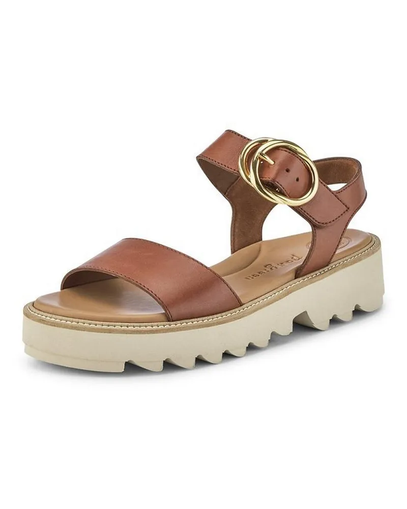 paul green Plateau-Sandale  braun Braun