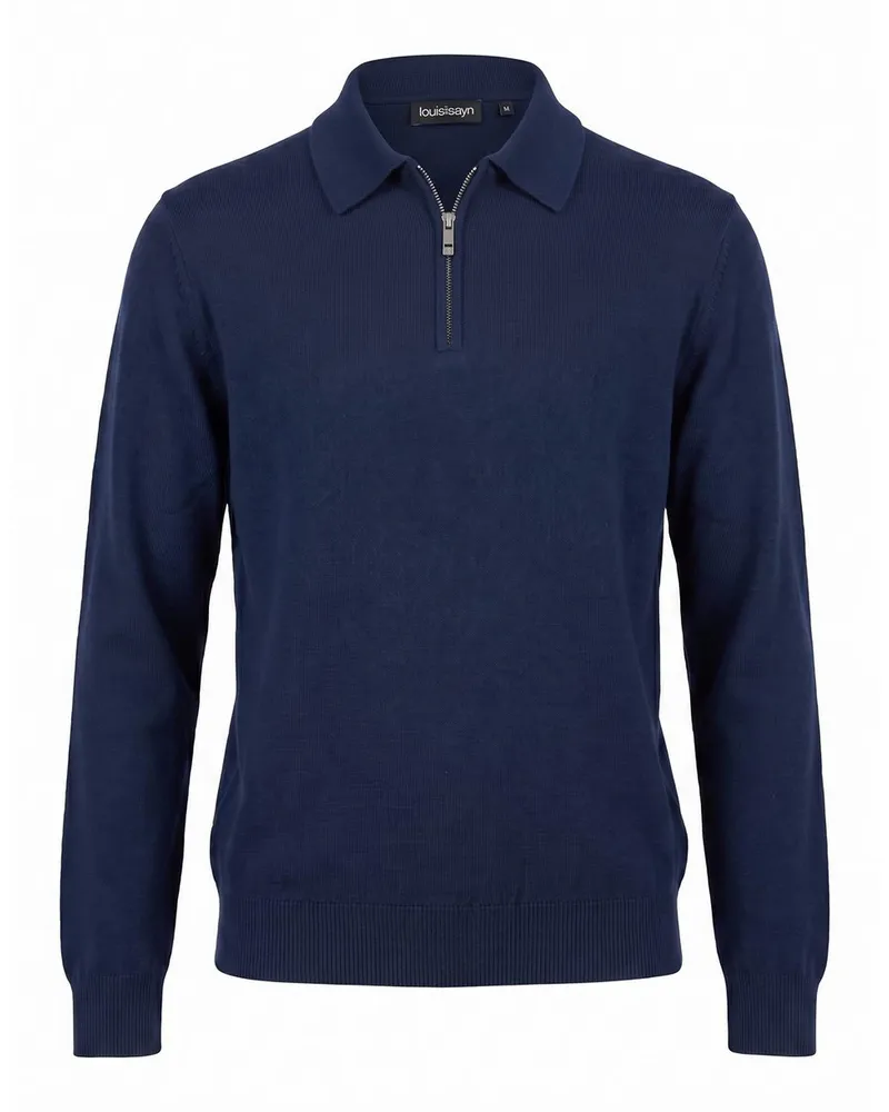 Louis Sayn Polo-Pullover  blau Blau